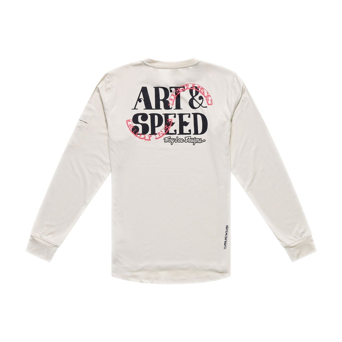 TROY LEE DESIGNS RUCKUS RIDE ART ET SPEED Maglia a maniche lunghe in pomice