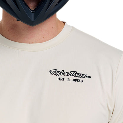Maglia TROY LEE DESIGNS RUCKUS RIDE ART ET SPEED Maniche Lunghe Pumice