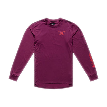 Maglia TROY LEE DESIGNS RUCKUS RIDE LOCKDOWN Maniche Lunghe Sangria
