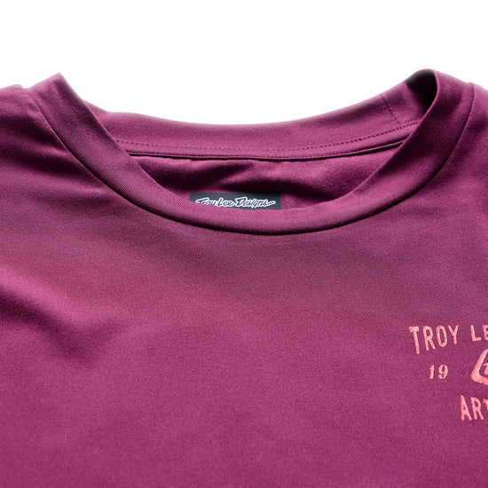 TROY LEE DESIGNS RUCKUS RIDE LOCKDOWN Maglia a maniche lunghe Sangria