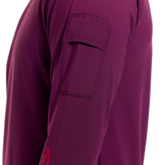 TROY LEE DESIGNS RUCKUS RIDE LOCKDOWN Maglia a maniche lunghe Sangria