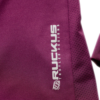Maglia TROY LEE DESIGNS RUCKUS RIDE LOCKDOWN Maniche Lunghe Sangria
