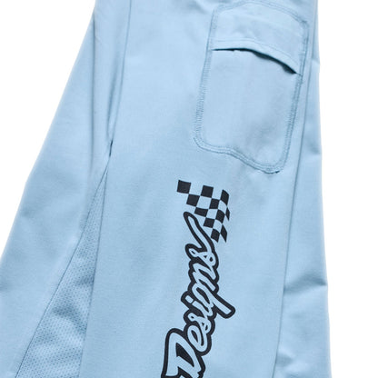 Maglia TROY LEE DESIGNS RUCKUS RIDE WAVES Maniche Lunghe Blu