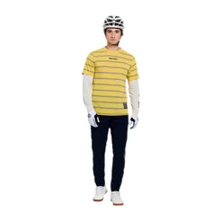 Maglia TROY LEE DESIGNS SKYLINE FAKIE RIDE Maniche Lunghe Gialla
