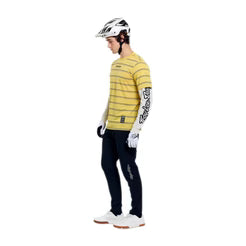 Maglia TROY LEE DESIGNS SKYLINE FAKIE RIDE Maniche Lunghe Gialla