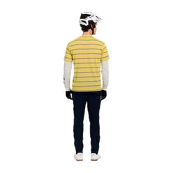 Maglia TROY LEE DESIGNS SKYLINE FAKIE RIDE Maniche Lunghe Gialla