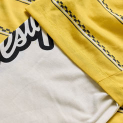 Maglia TROY LEE DESIGNS SKYLINE FAKIE RIDE Maniche Lunghe Gialla