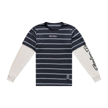 Maglia TROY LEE DESIGNS SKYLINE FAKIE RIDE Maniche Lunghe Carbon