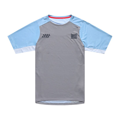 Maglia TROY LEE DESIGNS SKYLINE PRO FANGS ARMY Maniche Corte Kaki