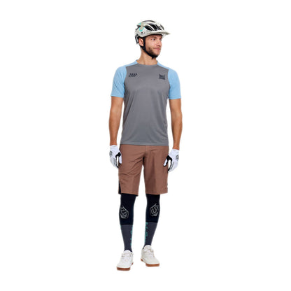 Maglia TROY LEE DESIGNS SKYLINE PRO FANGS ARMY Maniche Corte Kaki