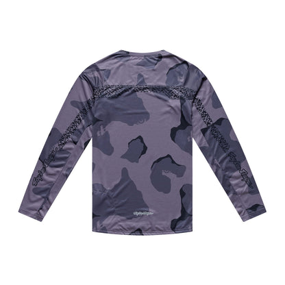 Maglia TROY LEE DESIGNS SKYLINE PRO FLOW CAMO Maniche Lunghe Carbon