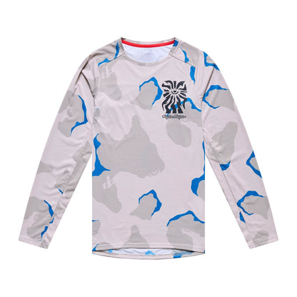 Maillot TROY LEE DESIGNS SKYLINE PRO FLOW CAMO Maniche Lunghe Pumice