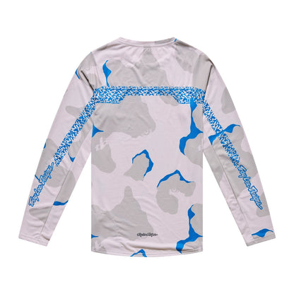 Maillot TROY LEE DESIGNS SKYLINE PRO FLOW CAMO Maniche Lunghe Pumice