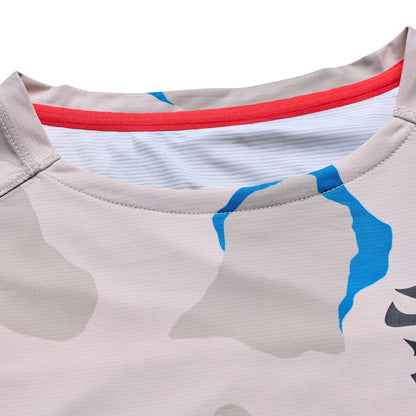 Maglia TROY LEE DESIGNS SKYLINE PRO FLOW CAMO Maniche Corte Pumice