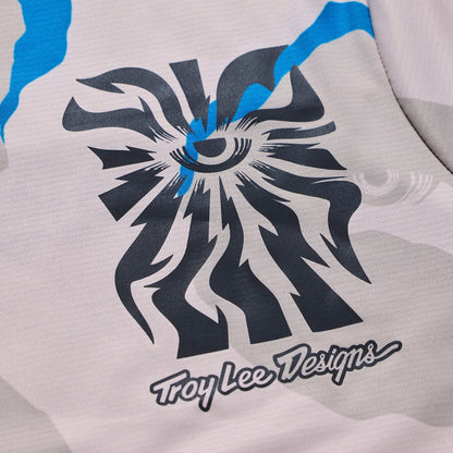 Maglia TROY LEE DESIGNS SKYLINE PRO FLOW CAMO Maniche Corte Pumice