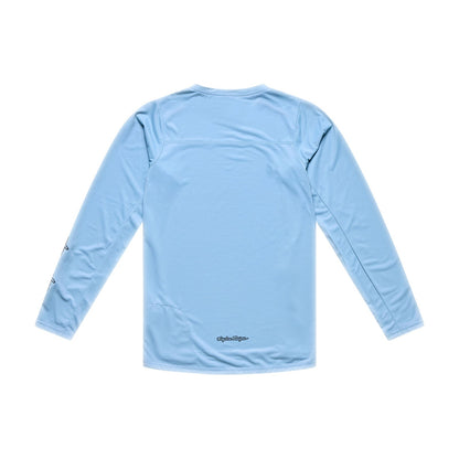 Maillot TROY LEE DESIGNS SKYLINE PRO MONO Maniche Lunghe Blu