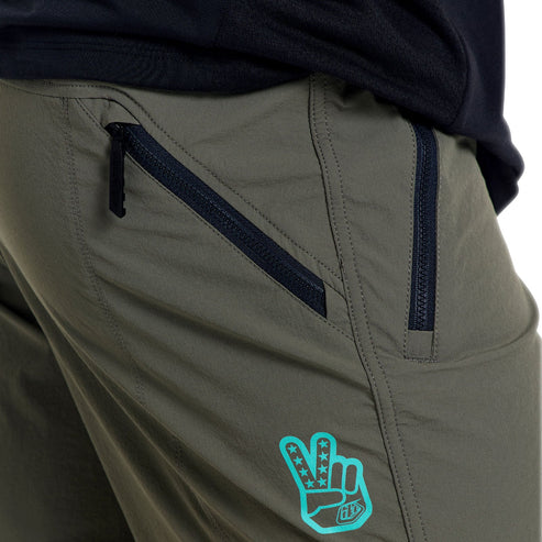 TROY LEE DESIGNS SKYLINE TRAIL MONO Pantaloncini Khaki