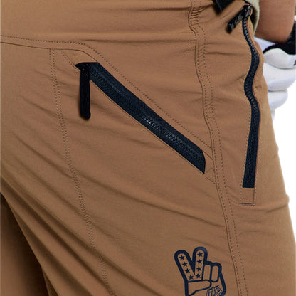 Pantaloncino TROY LEE DESIGNS SKYLINE TRAIL con Liner Mono Beige