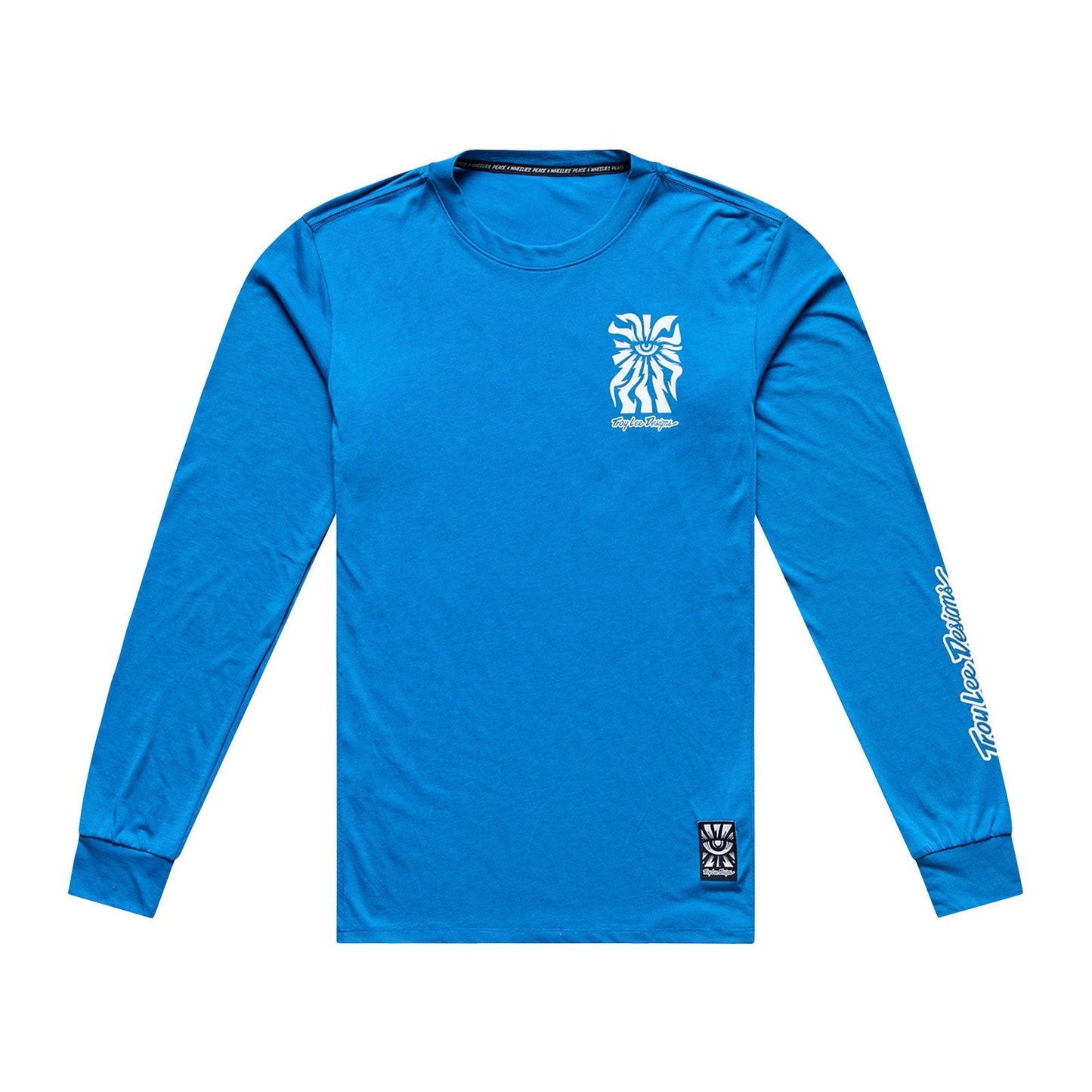 TROY LEE DESIGNS SKYLINE RIDE ONE EYE AERO Maglia a maniche lunghe blu