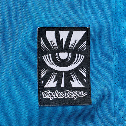 Maglia TROY LEE DESIGNS SKYLINE RIDE ONE EYE AERO Maniche Lunghe Blu