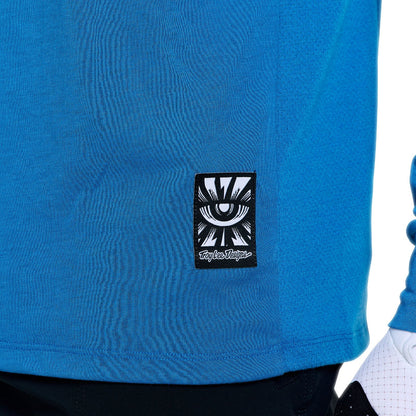 Maglia TROY LEE DESIGNS SKYLINE RIDE ONE EYE AERO Maniche Lunghe Blu