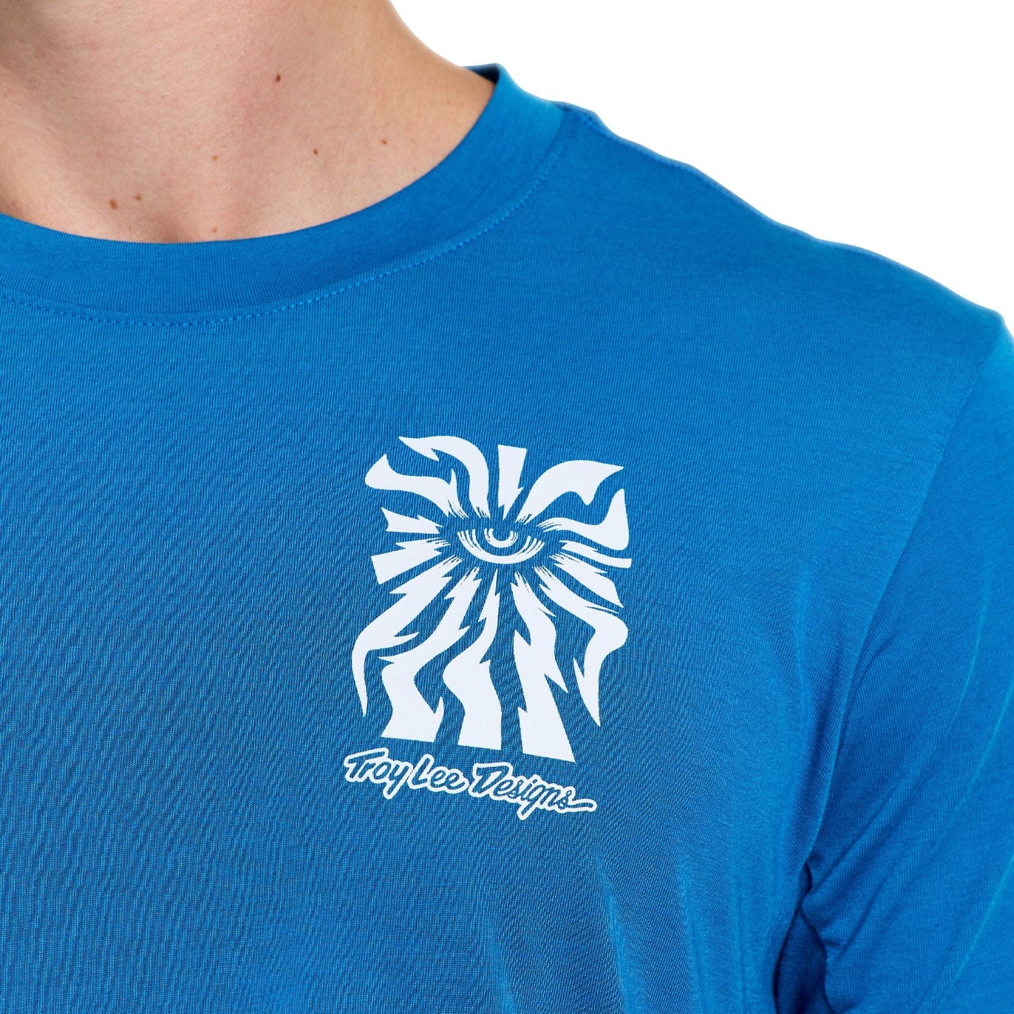 TROY LEE DESIGNS SKYLINE RIDE ONE EYE AERO Maglia a manica corta blu