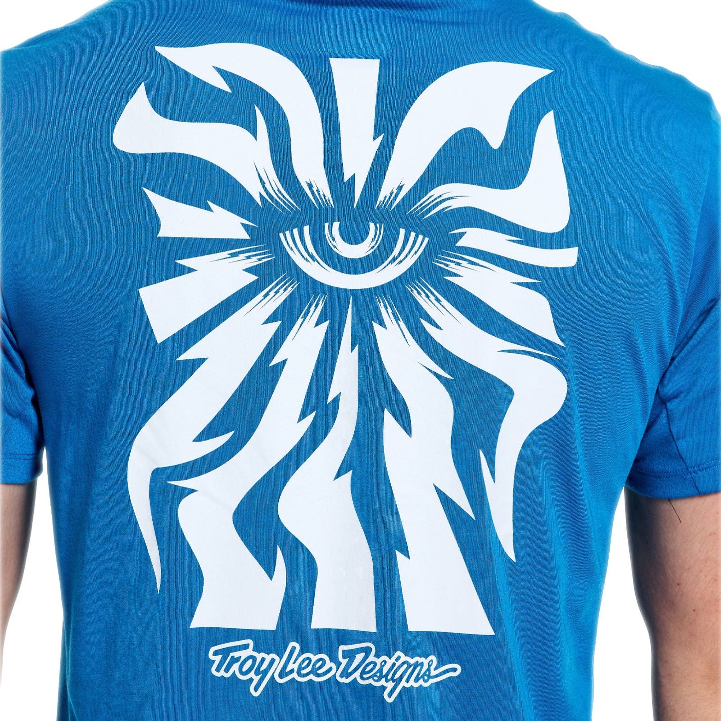 TROY LEE DESIGNS SKYLINE RIDE ONE EYE AERO Maglia a manica corta blu