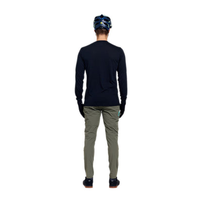 Maglia TROY LEE DESIGNS SKYLINE RIDE SIGNATURE Maniche Lunghe Nero/Turchese