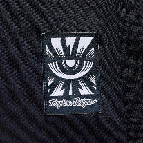 TROY LEE DESIGNS SKYLINE RIDE SIGNATURE Maglia a maniche corte nero/turchese