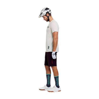 Maglia TROY LEE DESIGNS SKYLINE RIDE SIGNATURE Maniche Corte Pumice