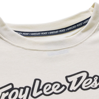 Maglia TROY LEE DESIGNS SKYLINE RIDE SIGNATURE Maniche Corte Pumice