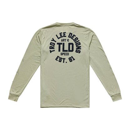 Maillot TROY LEE DESIGNS SKYLINE RIDE STAMPS Maniche Lunghe Sage