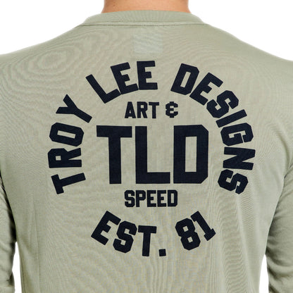 Maillot TROY LEE DESIGNS SKYLINE RIDE STAMPS Maniche Lunghe Sage