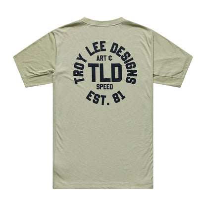 Maglia TROY LEE DESIGNS SKYLINE RIDE STAMPS Maniche Corte Sage