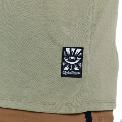 Maglia TROY LEE DESIGNS SKYLINE RIDE STAMPS Maniche Corte Sage