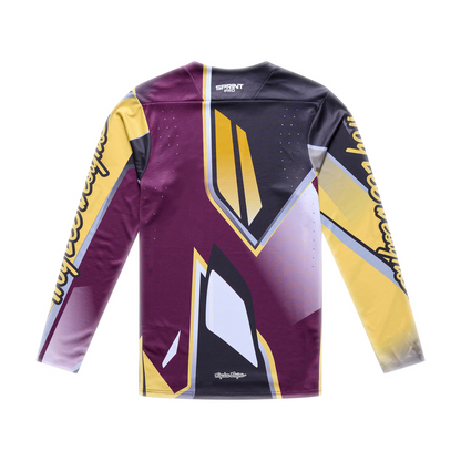 Maglia TROY LEE DESIGNS SPRINT PRO LOWRIDER Maniche Lunghe Sangria