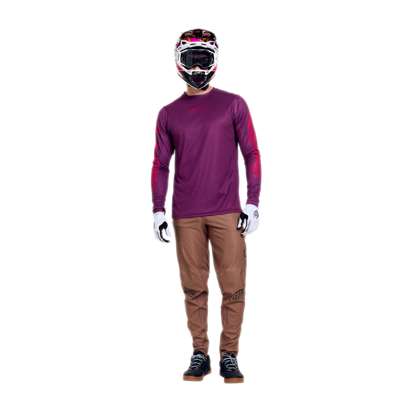 TROY LEE DESIGNS SPRINT PRO MONO Maglia a maniche lunghe Sangria