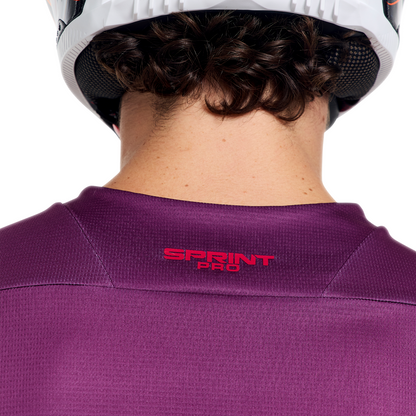 Maglia TROY LEE DESIGNS SPRINT PRO MONO Maniche Lunghe Sangria