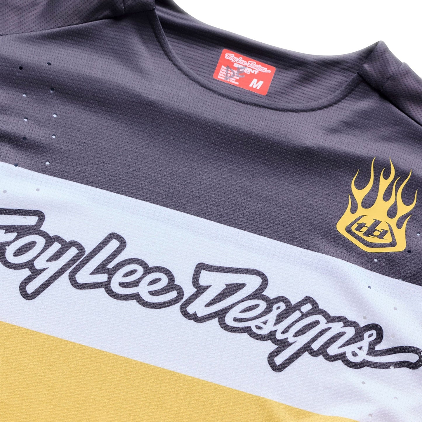 TROY LEE DESIGNS SPRINT PRO YO MOTO Maglia a maniche lunghe nera/gialla