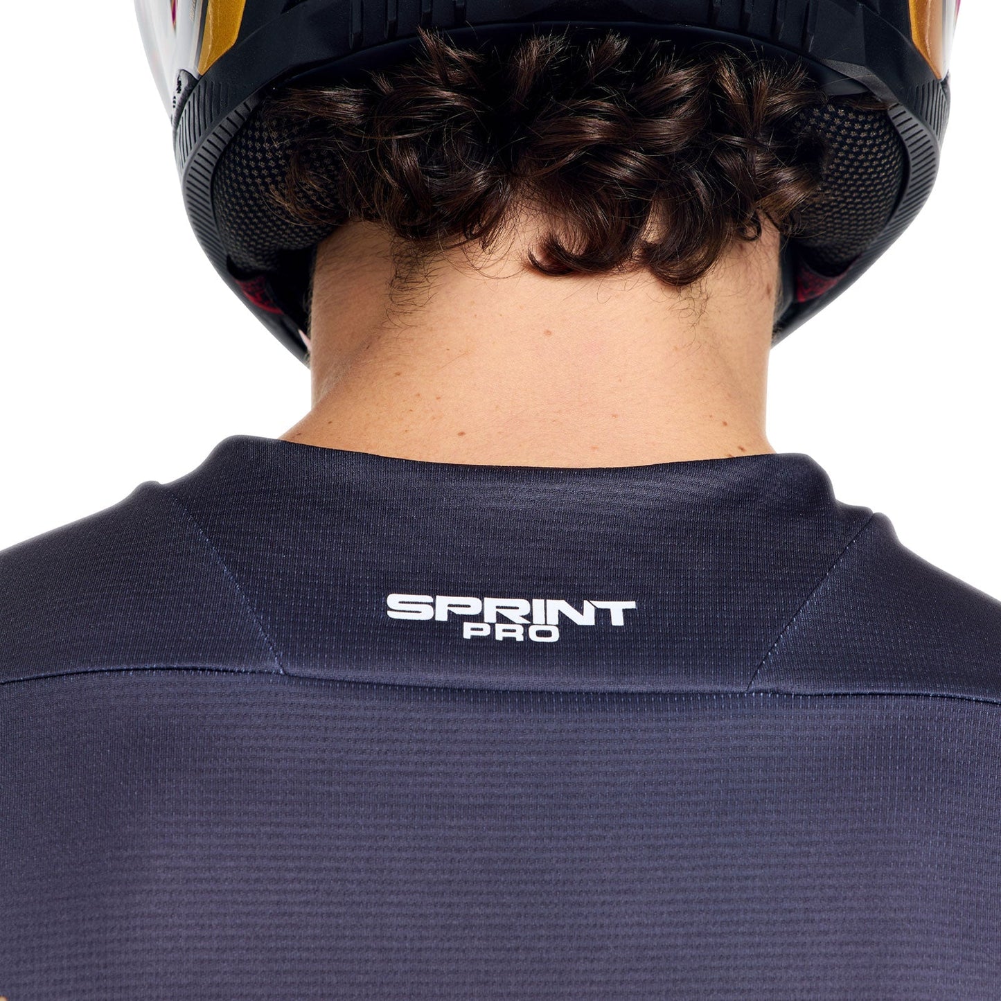 TROY LEE DESIGNS SPRINT PRO YO MOTO Maglia a maniche lunghe nera/gialla