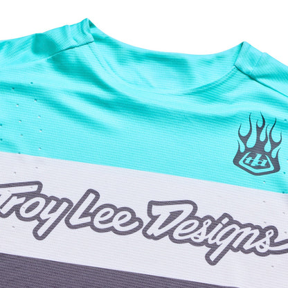 Maglia TROY LEE DESIGNS SPRINT PRO YO MOTO Maniche Lunghe Nero/Blu
