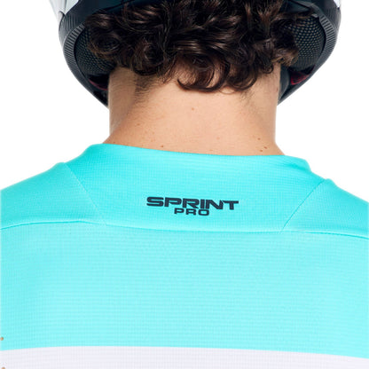 Maglia TROY LEE DESIGNS SPRINT PRO YO MOTO Maniche Lunghe Nero/Blu