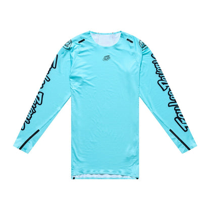 Maglia TROY LEE DESIGNS SPRINT ULTRA MONO Maniche Lunghe Turchese