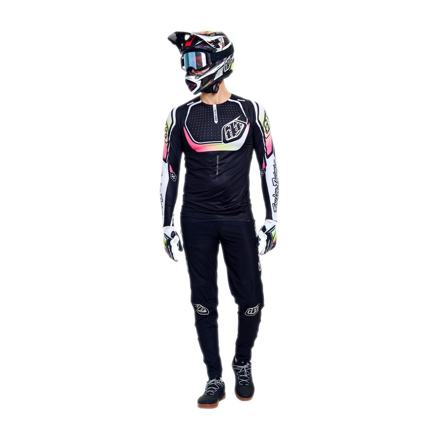 TROY LEE DESIGNS SPRINT ULTRA PROTON Maglia a maniche lunghe nera