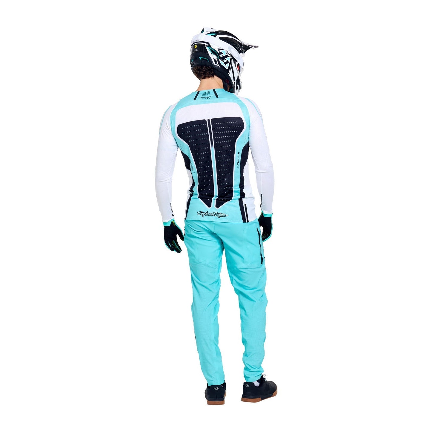 TROY LEE DESIGNS SPRINT ULTRA PROTON Maglia a maniche lunghe bianco/blu