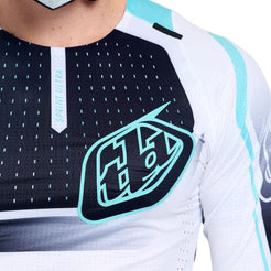 TROY LEE DESIGNS SPRINT ULTRA PROTON Maglia a maniche lunghe bianco/blu