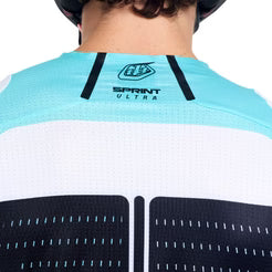 TROY LEE DESIGNS SPRINT ULTRA PROTON Maglia a maniche lunghe bianco/blu