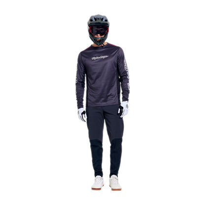 Maglia TROY LEE DESIGNS STAGE SIGNATURE Maniche Lunghe Carbon