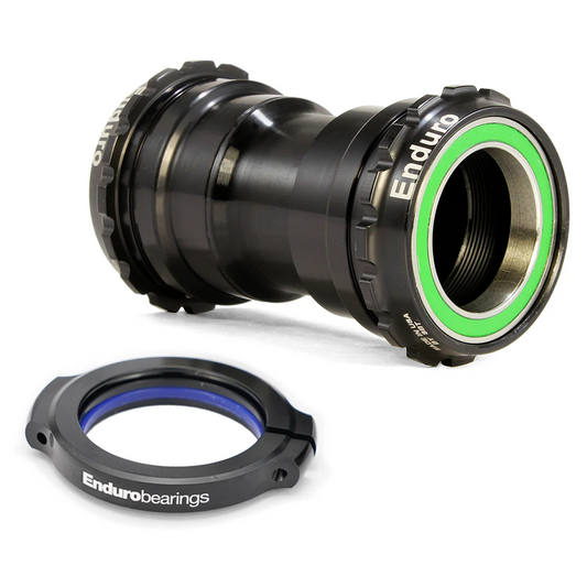 ENDURO BEARINGS Movimento centrale TorqTite PF30 perno da 30 mm Cuscinetti in acciaio inox Nero