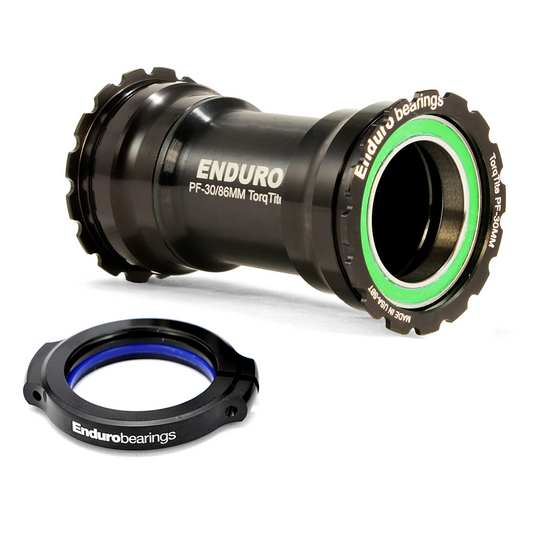 ENDURO BEARINGS TorqTite BB386 Movimento centrale con asse da 30 mm - XD-15 Pro - Nero